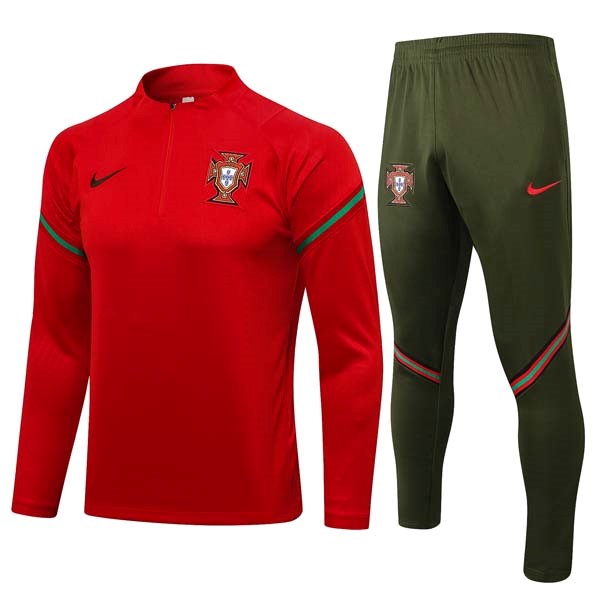 Sweatshirts Portugal 2022 Rote Günstige Fußballtrikots